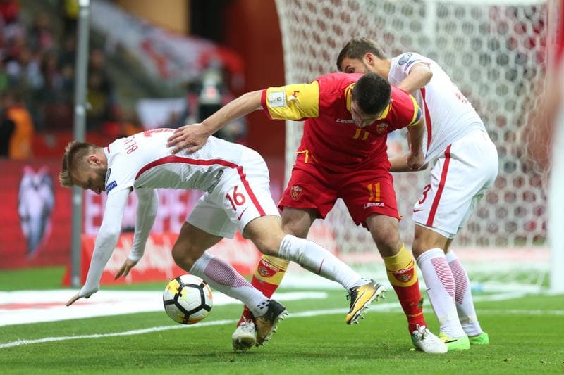 Football. FIFA World Cup Qualifiers. Poland - Montenegro. 08.10.2017