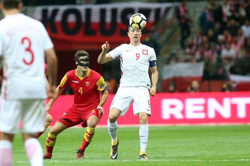 Football. FIFA World Cup Qualifiers. Poland - Montenegro. 08.10.2017
