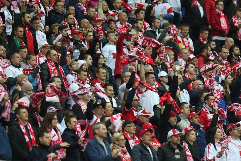 Football. FIFA World Cup Qualifiers. Poland - Montenegro. 08.10.2017