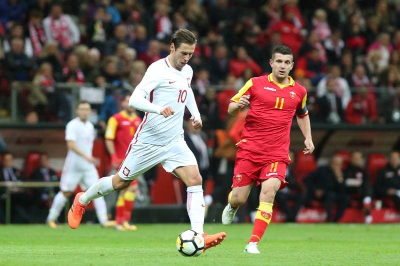 Football. FIFA World Cup Qualifiers. Poland - Montenegro. 08.10.2017