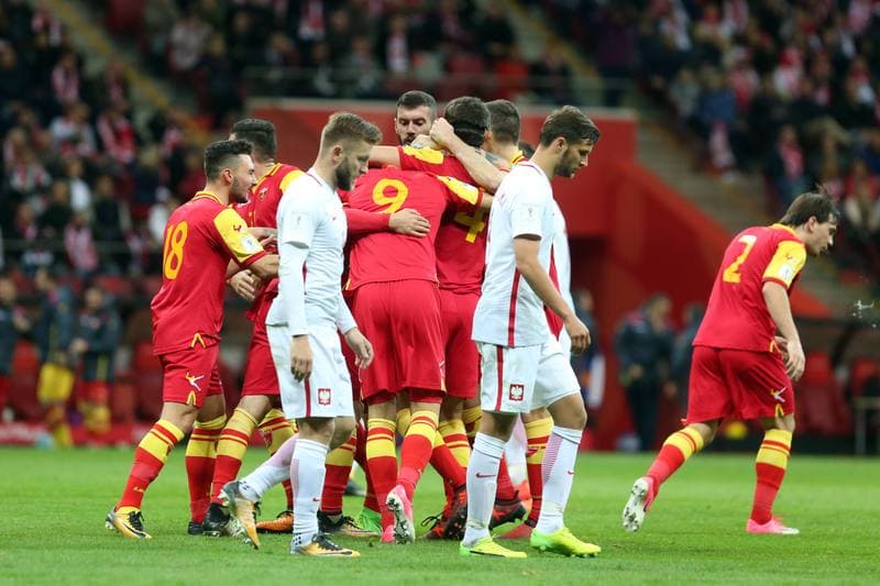 Football. FIFA World Cup Qualifiers. Poland - Montenegro. 08.10.2017