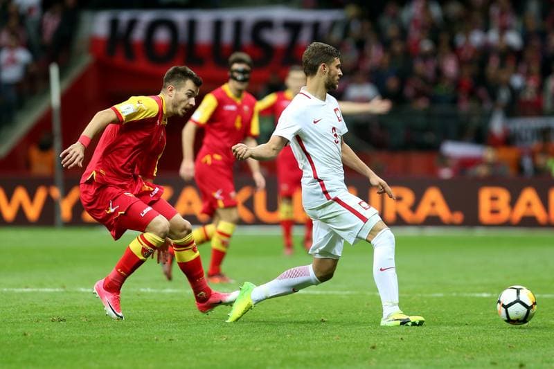 Football. FIFA World Cup Qualifiers. Poland - Montenegro. 08.10.2017
