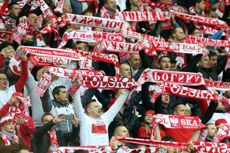 Football. FIFA World Cup Qualifiers. Poland - Montenegro. 08.10.2017