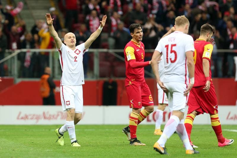 Football. FIFA World Cup Qualifiers. Poland - Montenegro. 08.10.2017