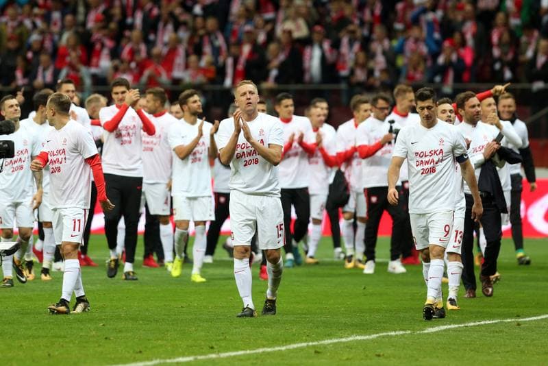 Football. FIFA World Cup Qualifiers. Poland - Montenegro. 08.10.2017