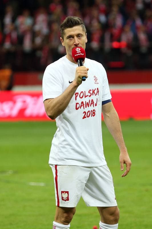 Football. FIFA World Cup Qualifiers. Poland - Montenegro. 08.10.2017