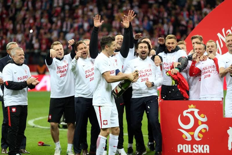 Football. FIFA World Cup Qualifiers. Poland - Montenegro. 08.10.2017