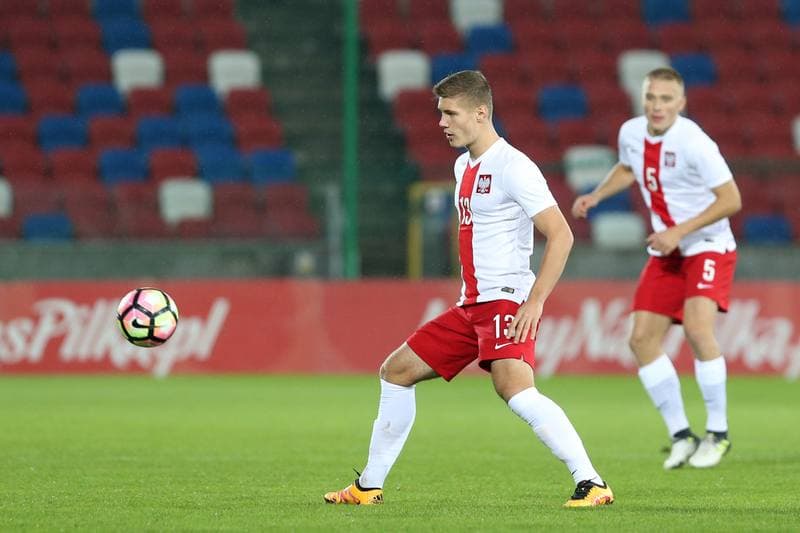 Football. U19 European Championship Qualifiers. Poland - Germany. 10.10.2017
