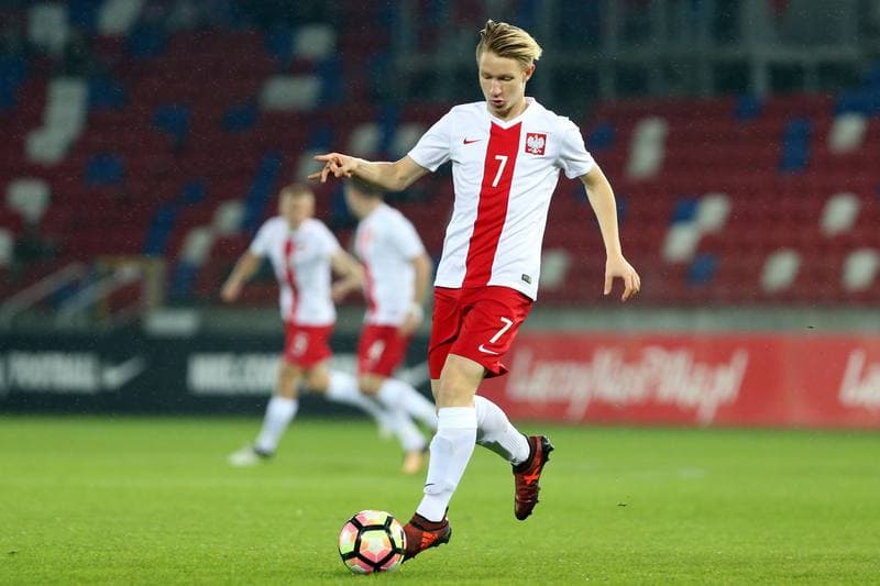 Football. U19 European Championship Qualifiers. Poland - Germany. 10.10.2017