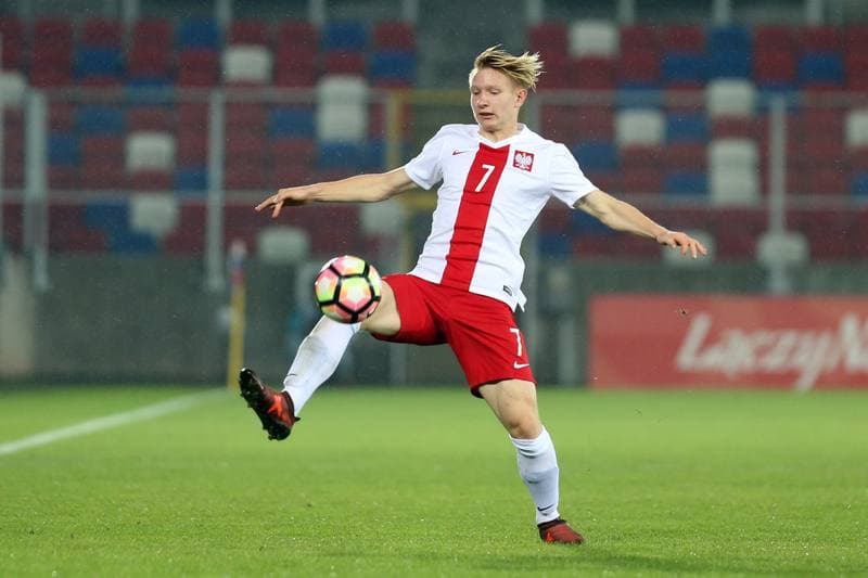 Football. U19 European Championship Qualifiers. Poland - Germany. 10.10.2017