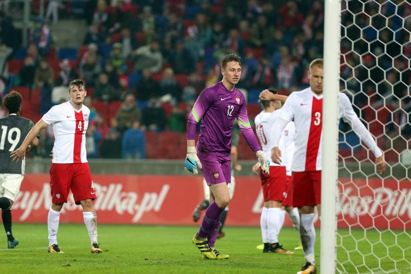 Football. U19 European Championship Qualifiers. Poland - Germany. 10.10.2017