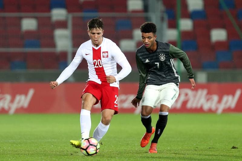 Football. U19 European Championship Qualifiers. Poland - Germany. 10.10.2017