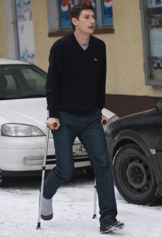 Football. Gornik Zabrze. Training. 07.01.2010