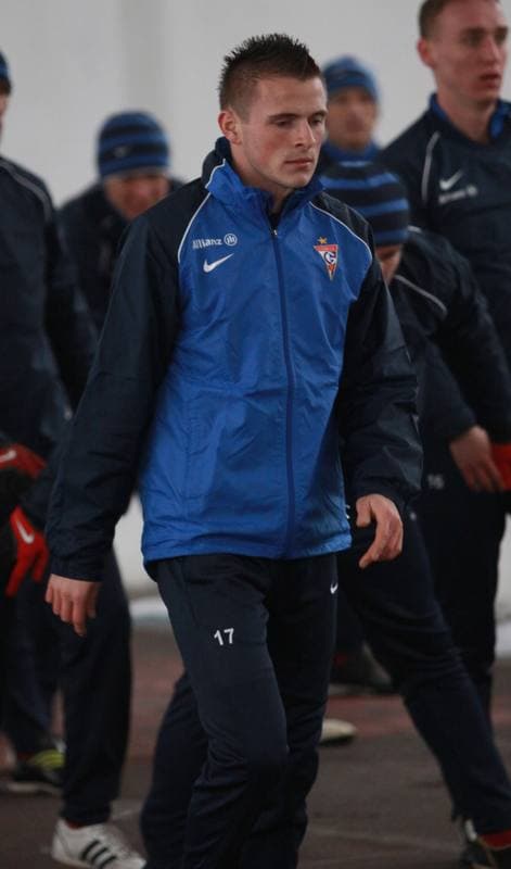 Football. Gornik Zabrze. Training. 07.01.2010