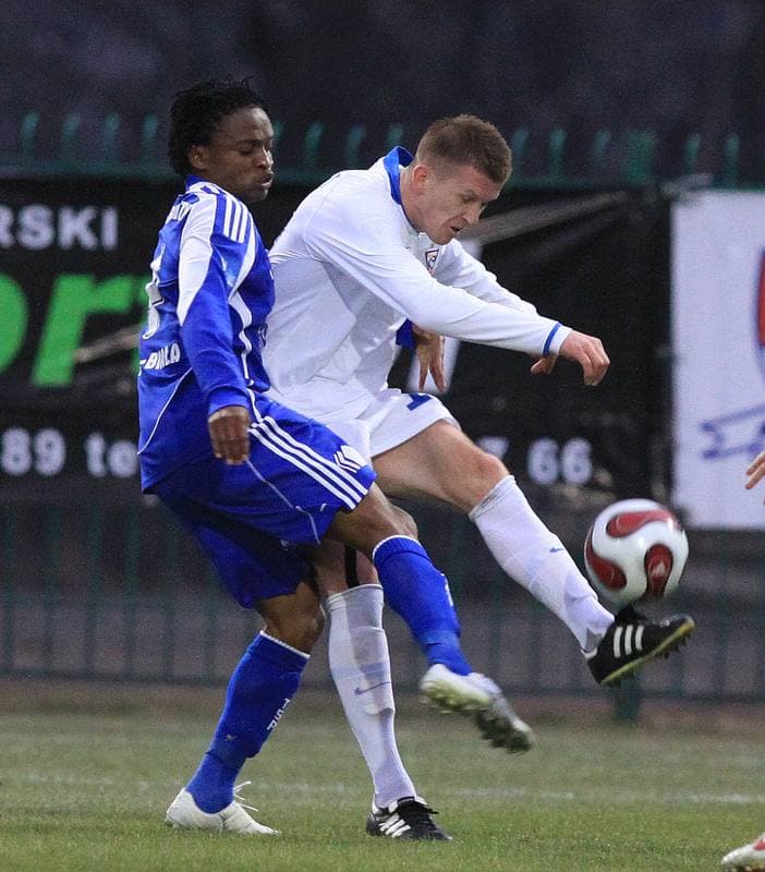 Football. Sparing. Podbeskidzie Bielsko-Biala - Gornik Zabrze. 11.11.2011