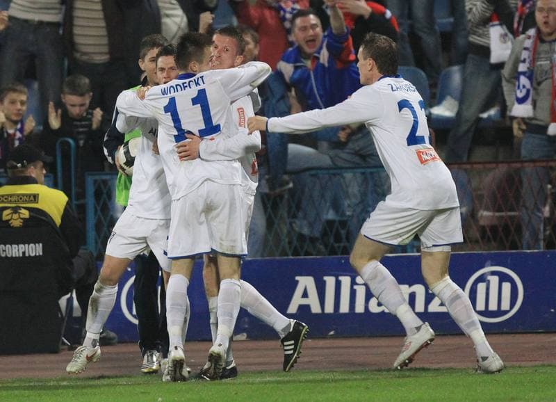 Football. I liga. Gornik Zabrze - Flota Swinoujscie. 26.03.2010