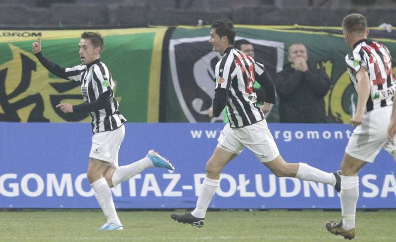 Football. I liga. GKS Katowice - Sandecja Nowy Sacz. 29.10.2011