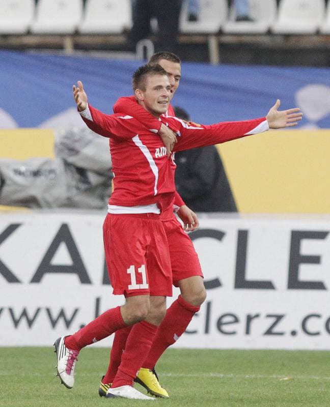 Football. PKO BP Ekstraklasa. Gornik Zabrze - Lech Poznan. 24.10.2010