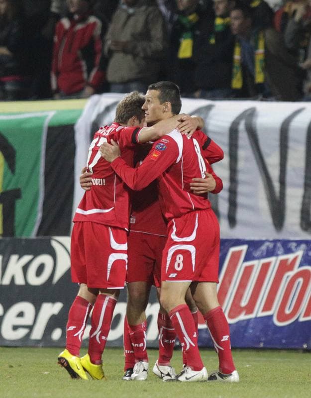 Football. I liga. GKS Katowice - LKS Lodz. 31.10.2010