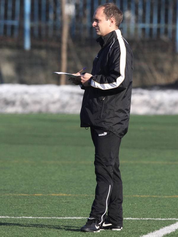 Football. Ruch Radzionkow. Training. 17.01.2011