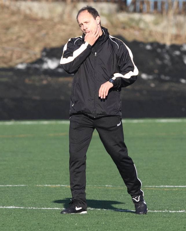 Football. Ruch Radzionkow. Training. 17.01.2011