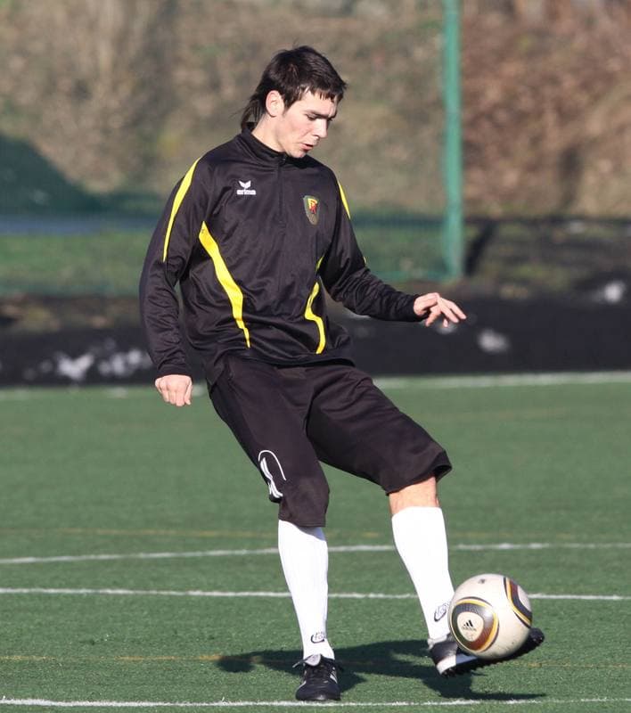 Football. Ruch Radzionkow. Training. 17.01.2011