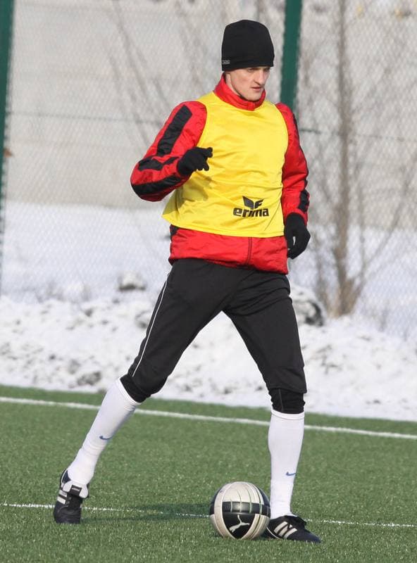 Football. Sparing. Gornik Zabrze - Janina Libiaz. 28.01.2011