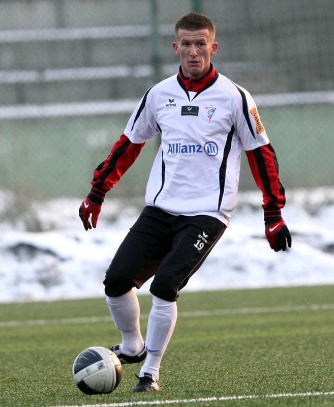Football. Sparing. Gornik Zabrze - Hutnik Krakow. 28.01.2011