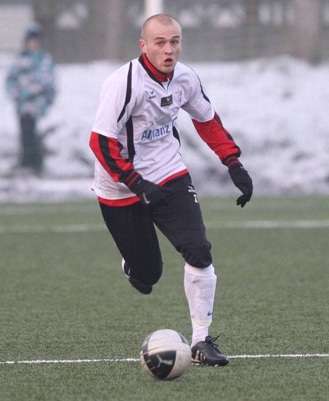Football. Sparing. Gornik Zabrze - Hutnik Krakow. 28.01.2011