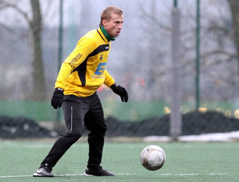 Football. Sparing. GKS Katowice - LZS Lesnica. 05.02.2011
