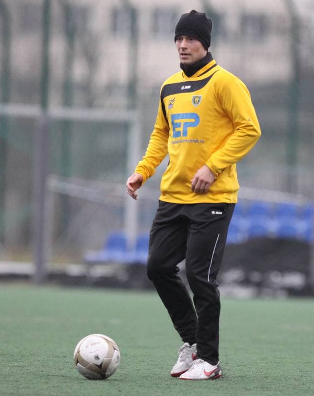 Football. Sparing. GKS Katowice - LZS Lesnica. 05.02.2011