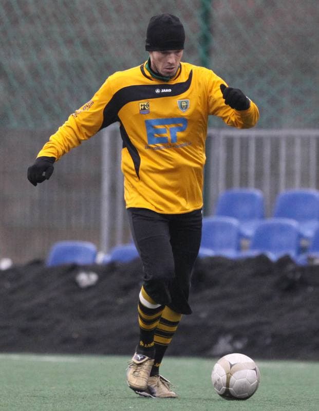 Football. Sparing. GKS Katowice - LZS Lesnica. 05.02.2011