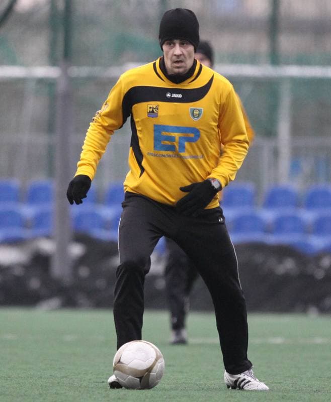 Football. Sparing. GKS Katowice - LZS Lesnica. 05.02.2011