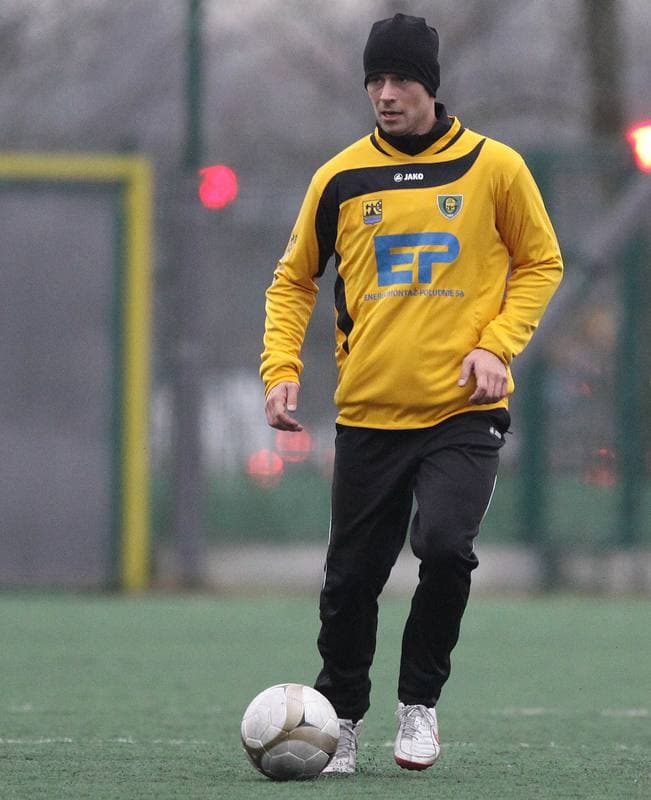 Football. Sparing. GKS Katowice - LZS Lesnica. 05.02.2011