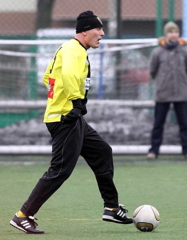Football. Sparing. Ruch Radzionkow - BKS Stal Bielsko-Biala. 05.02.2011