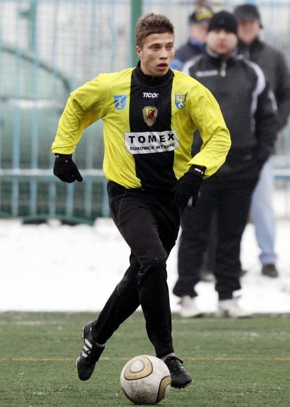 Football. Sparing. Ruch Radzionkow - LZS Piotrowka. 19.02.2011