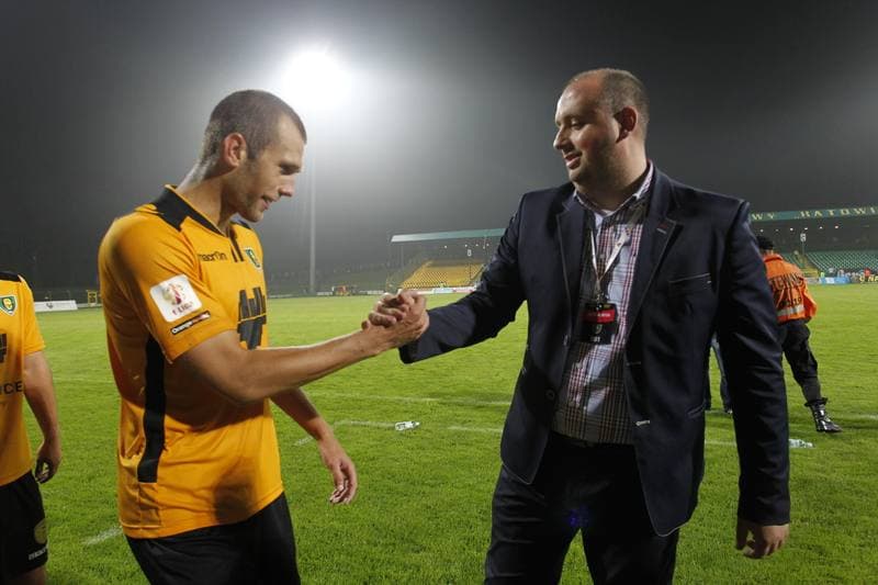 Football. I Liga. GKS Katowice - Pogon Siedlce. 20.09.2014