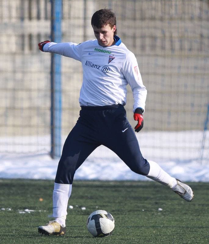 Football. Sparing. GKS Tychy - Gornik Zabrze. 23.01.2010