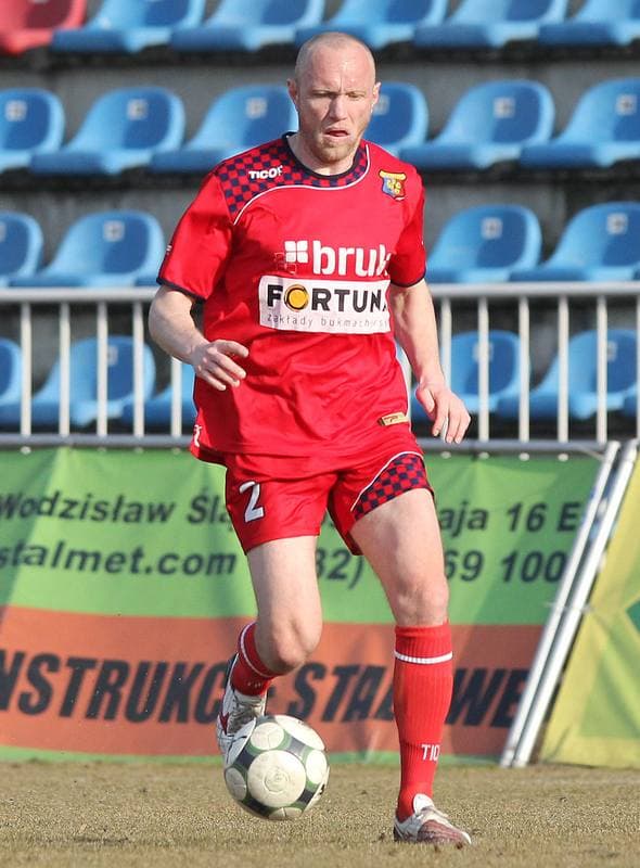 Football. I liga. Odra Wodzislaw Slaski - Warta Poznan. 12.03.2011