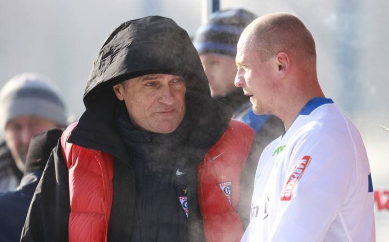 Football. Sparing. GKS Tychy - Gornik Zabrze. 23.01.2010