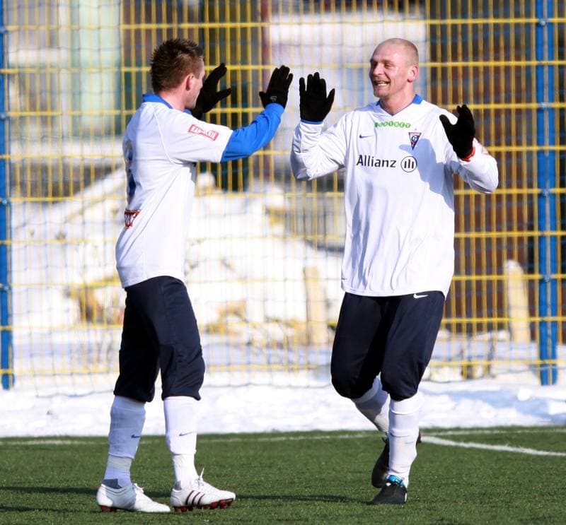 Football. Sparing. GKS Tychy - Gornik Zabrze. 23.01.2010