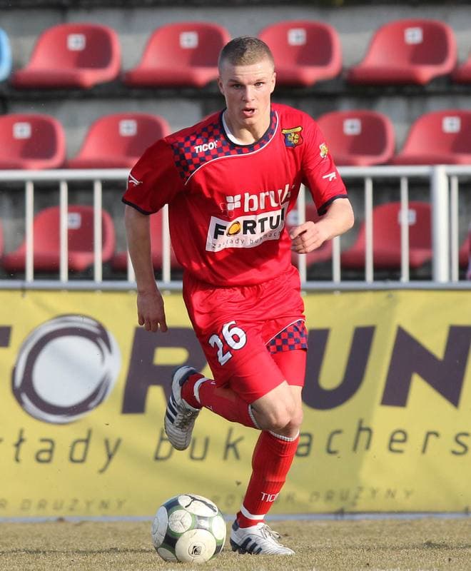 Football. I liga. Odra Wodzislaw Slaski - Warta Poznan. 12.03.2011