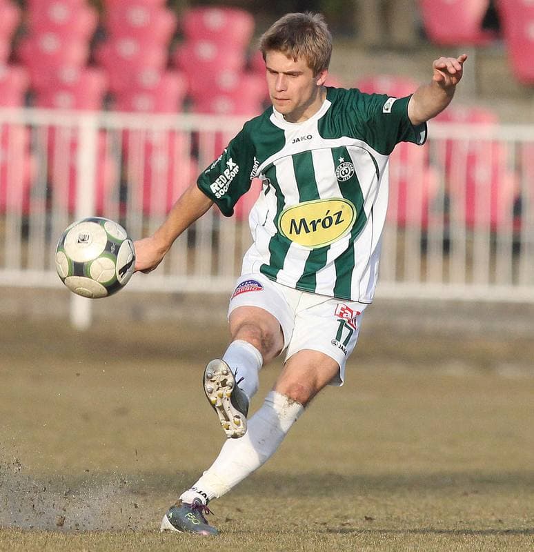Football. I liga. Odra Wodzislaw Slaski - Warta Poznan. 12.03.2011