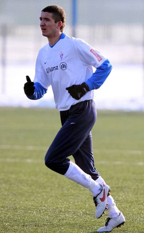 Football. Sparing. Gornik Zabrze - Odra Wodzislaw. 23.01.2010