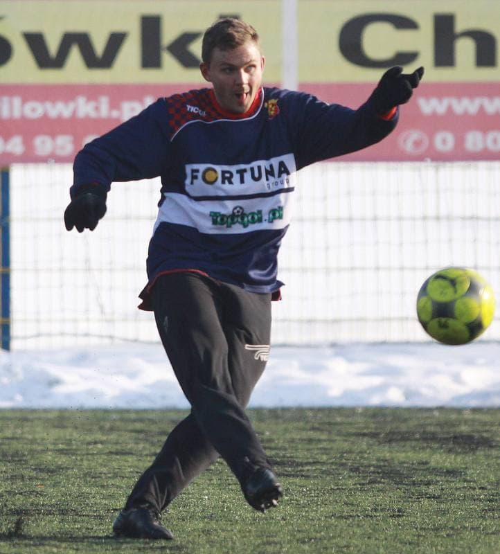 Football. Sparing. Gornik Zabrze - Odra Wodzislaw. 23.01.2010