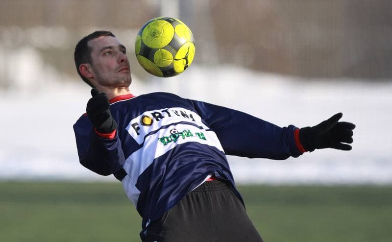 Football. Sparing. Gornik Zabrze - Odra Wodzislaw. 23.01.2010