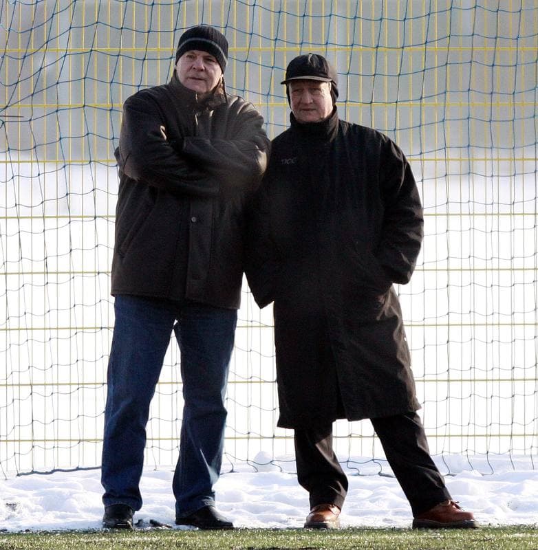 Football. Sparing. Gornik Zabrze - Odra Wodzislaw. 23.01.2010