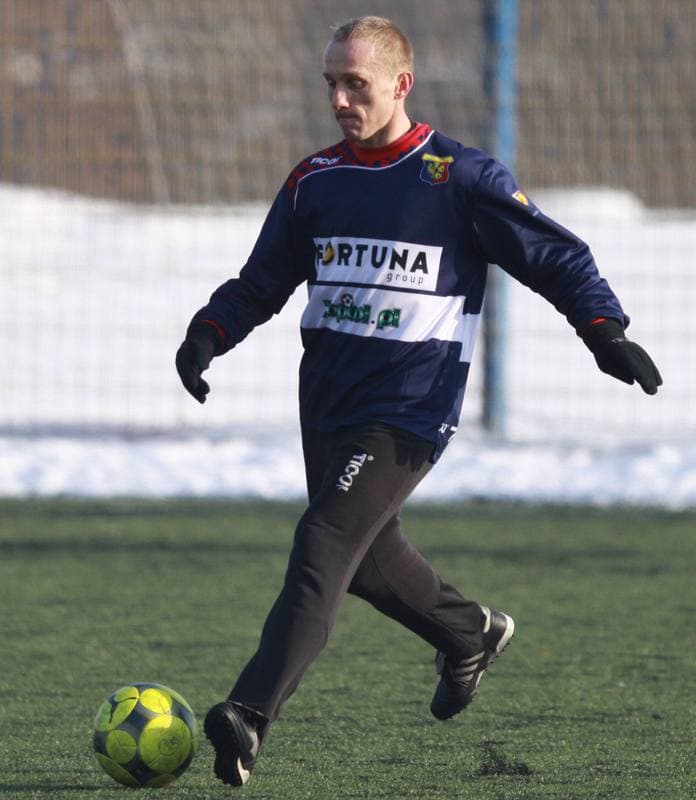 Football. Sparing. Gornik Zabrze - Odra Wodzislaw. 23.01.2010