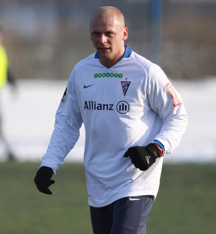 Football. Sparing. Gornik Zabrze - Odra Wodzislaw. 23.01.2010