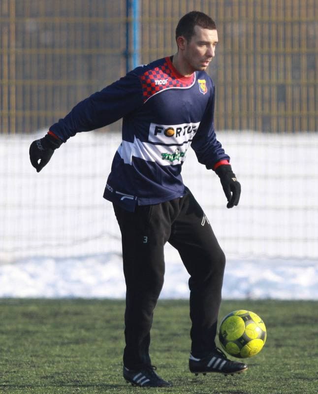 Football. Sparing. Gornik Zabrze - Odra Wodzislaw. 23.01.2010